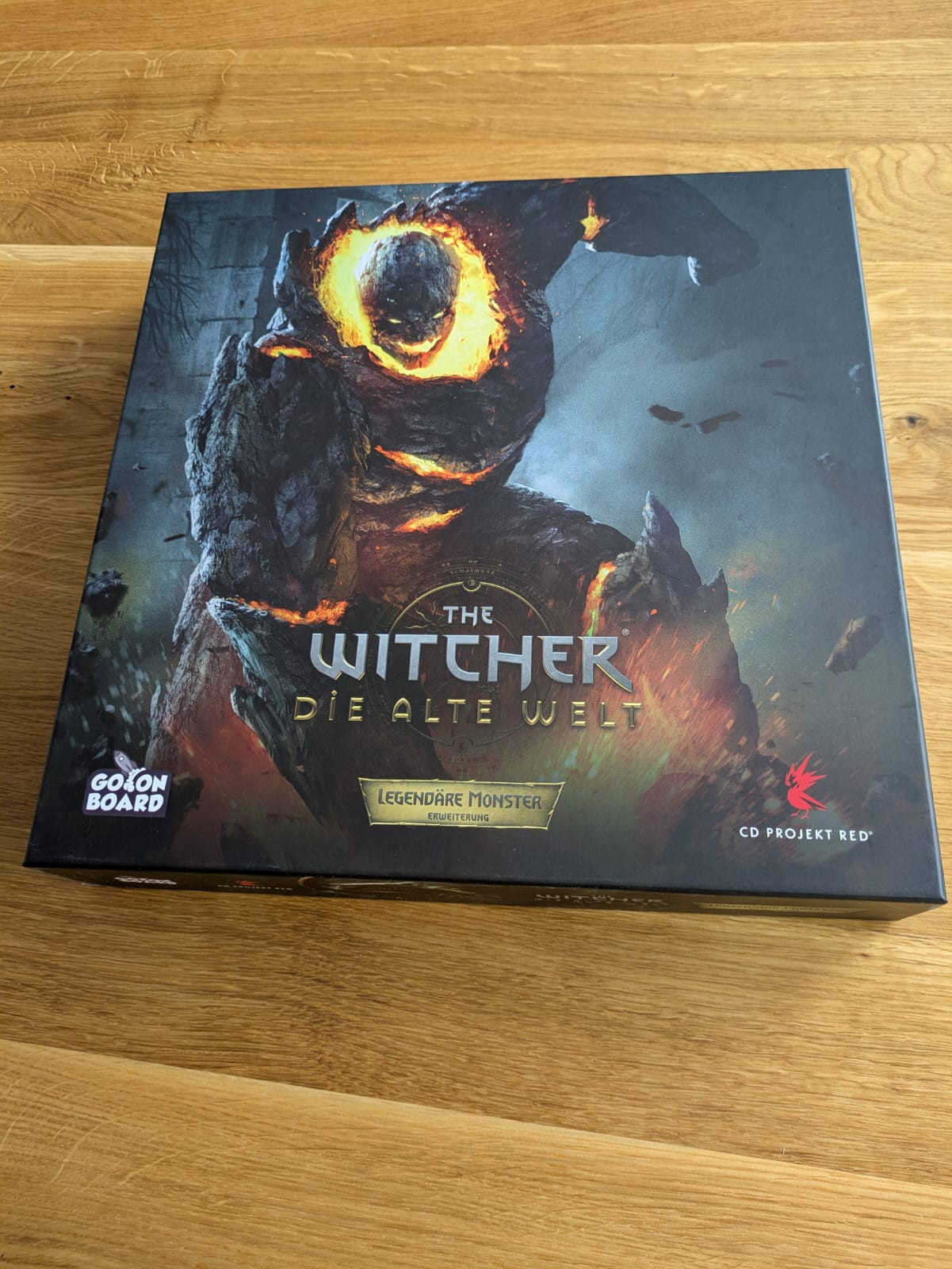 The Witcher die alte Welt Brettspiel Legendäre Monster Erweiterung Review