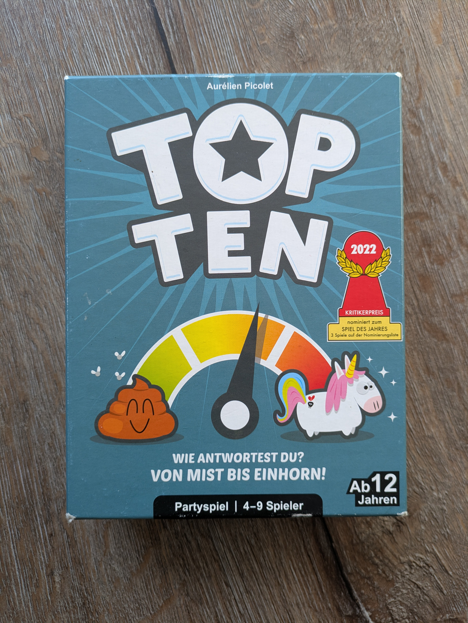 Top Ten Familien- und Partyspiel