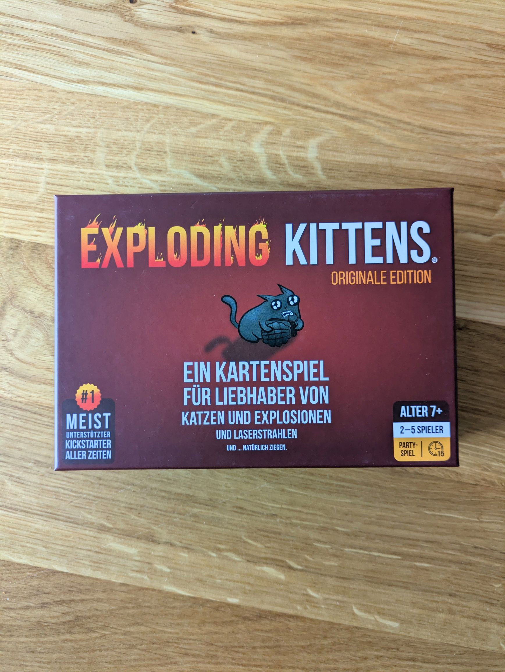 Exploding Kitten Kartenspiel Partyspiel