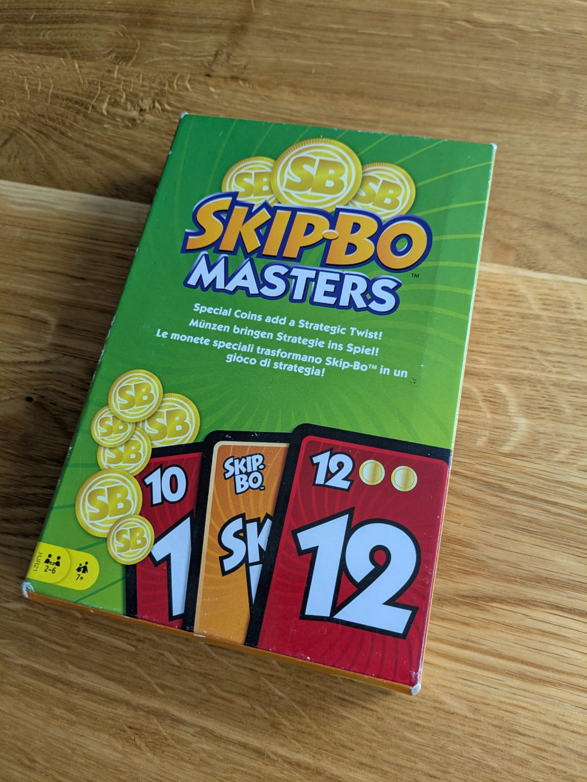 Skip-Bo Masters eine Erweiterung mit Münzen