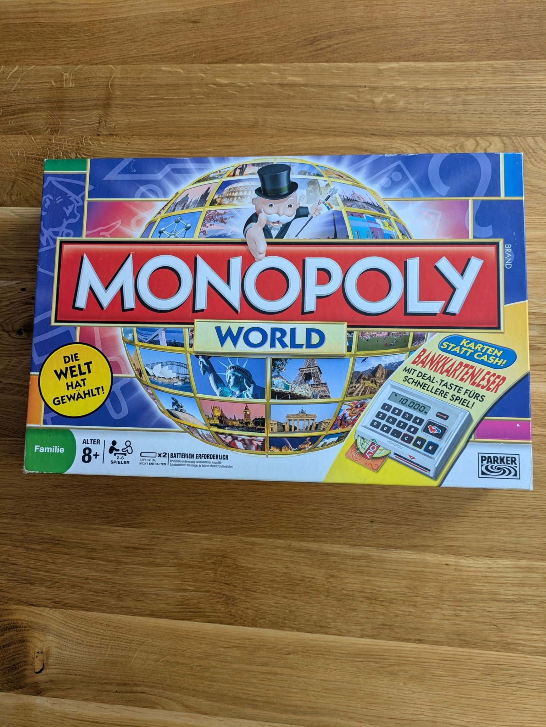 Monopoly World Brettspiel Regeln und Review.
