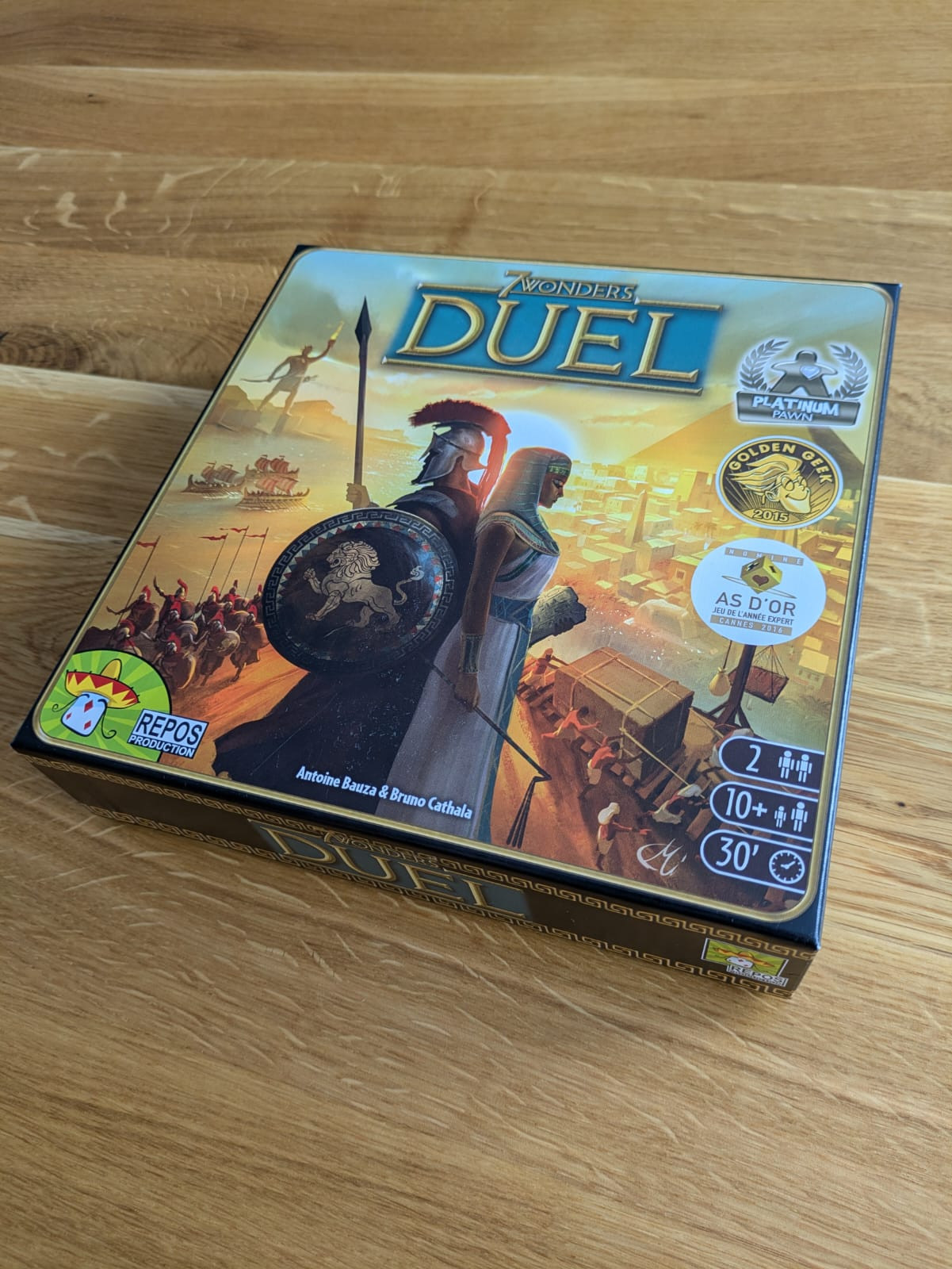 7 Wonders Duel Grundspiel Review