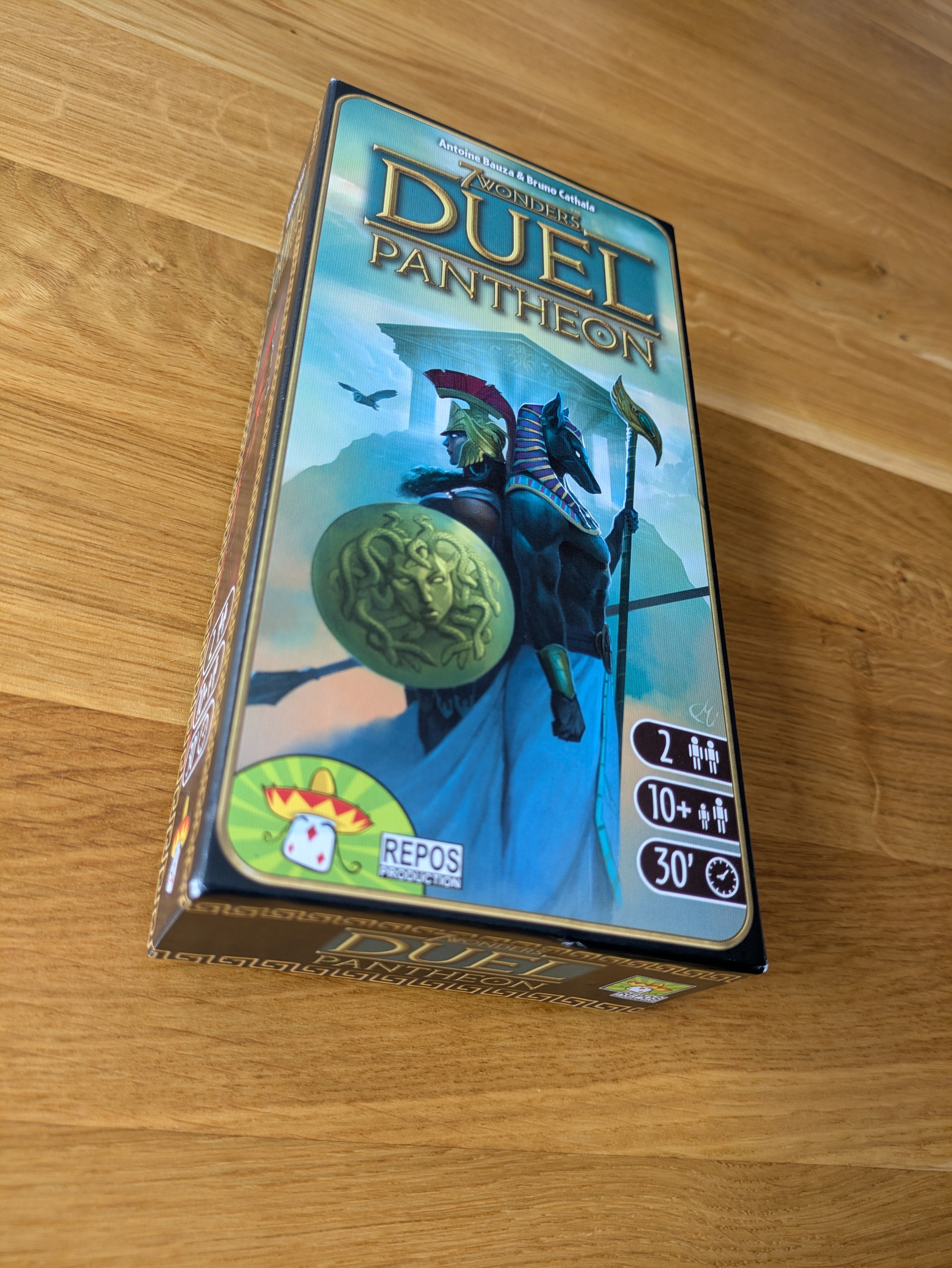 7 Wonders Duel Pantheon Erweiterung Review